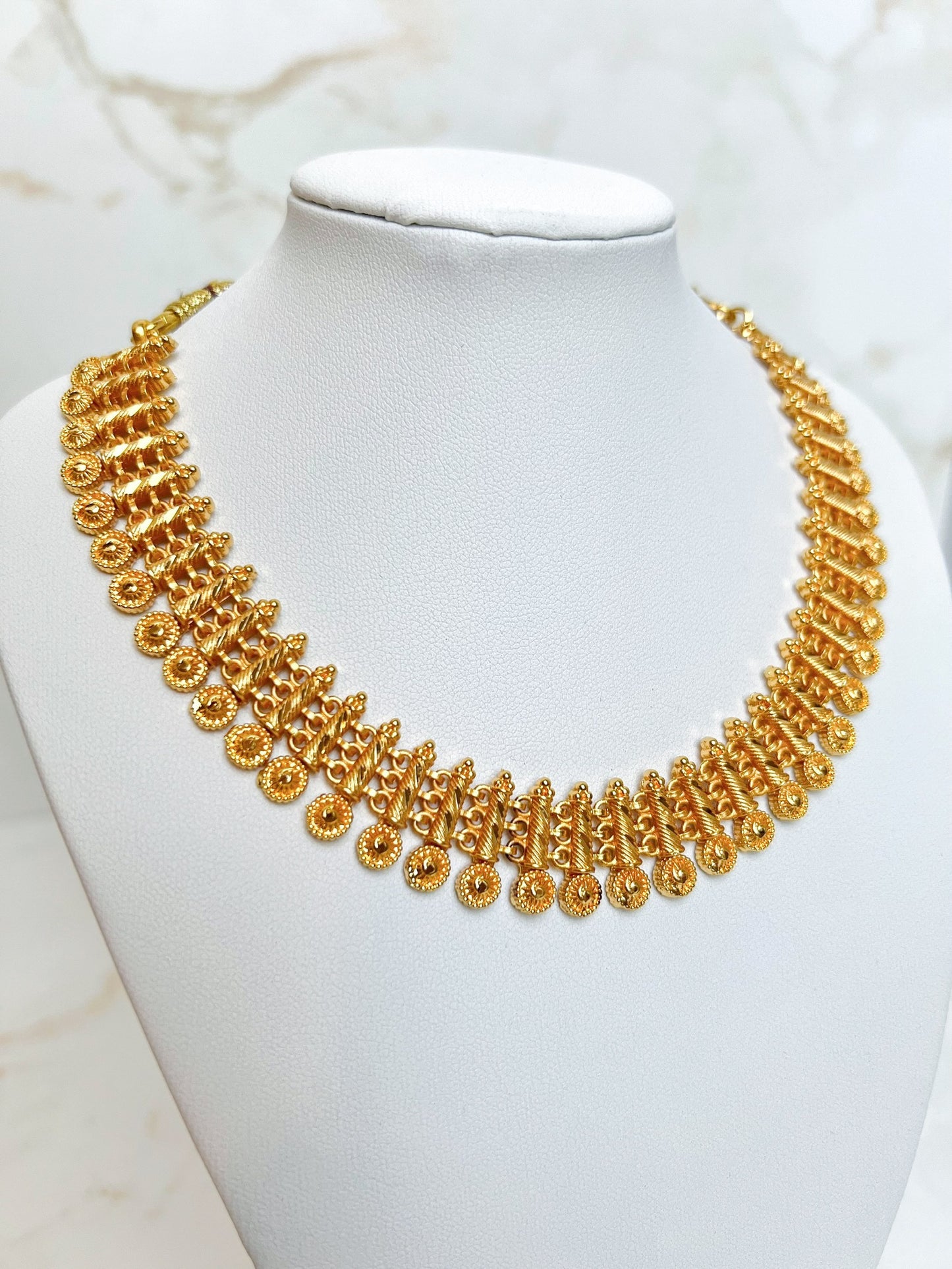 Mini Haar Gold Plated Necklace