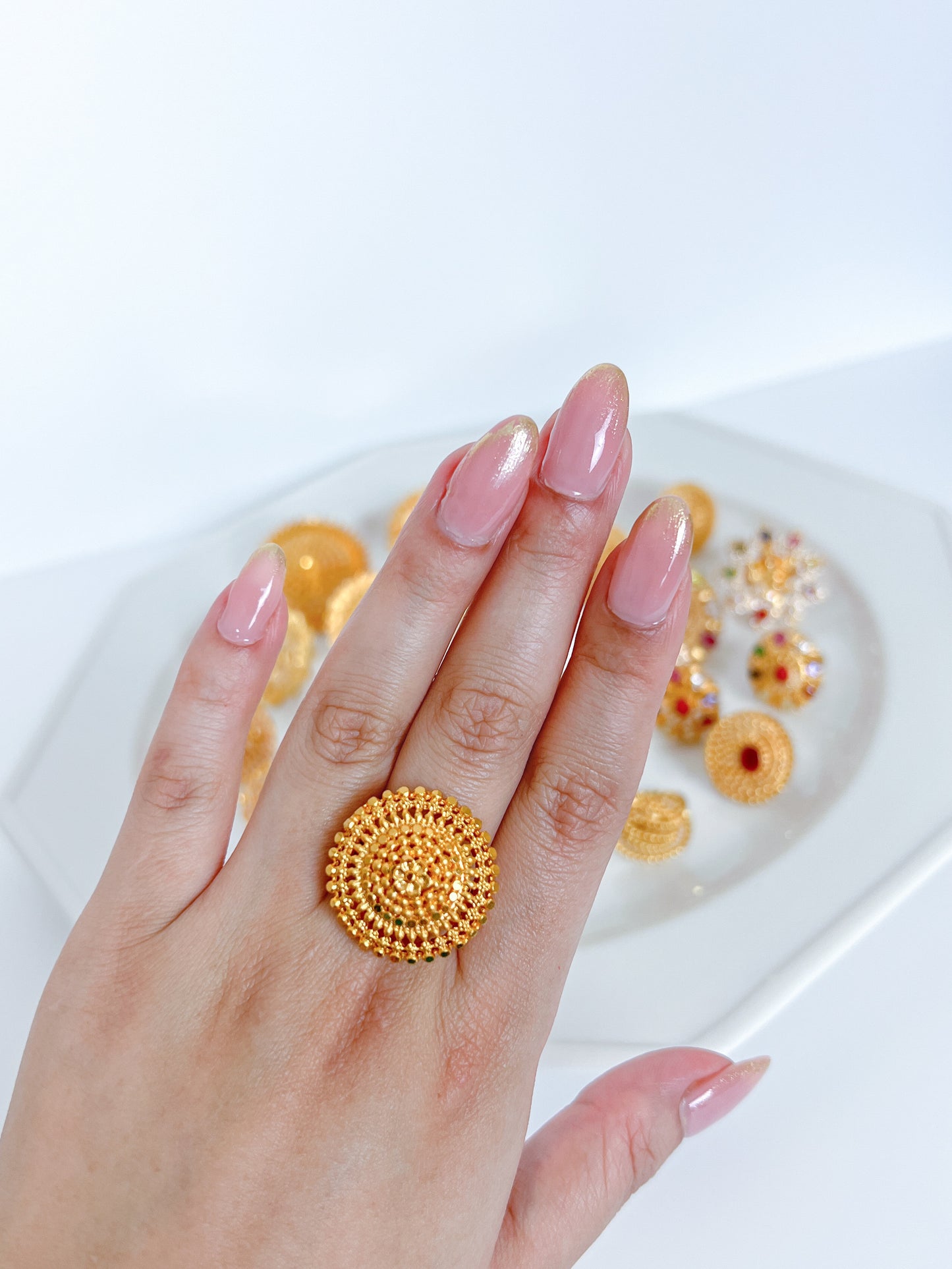 Adjustable Ring Gold Plated