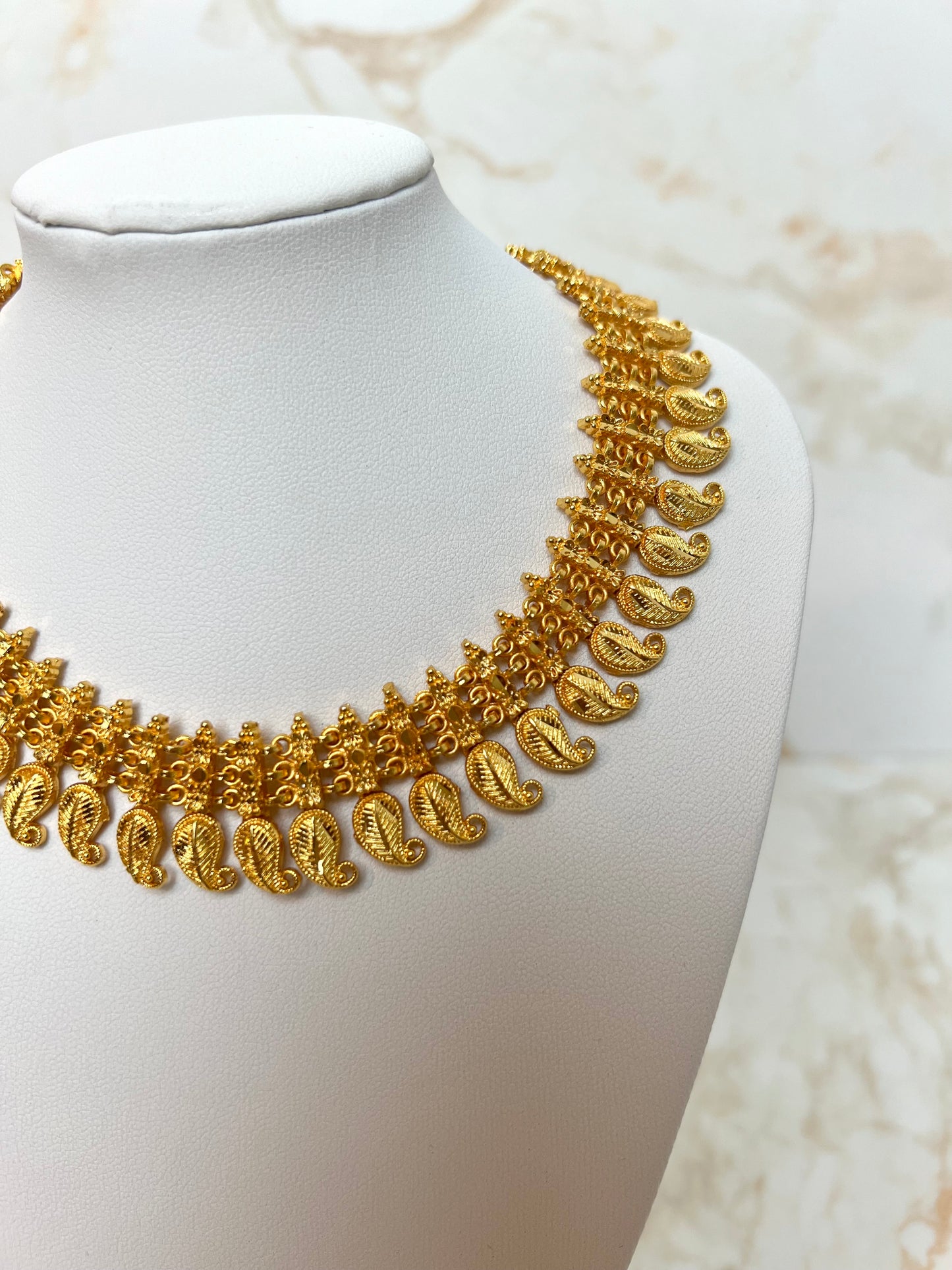 Mini Haar Gold Plated Necklace