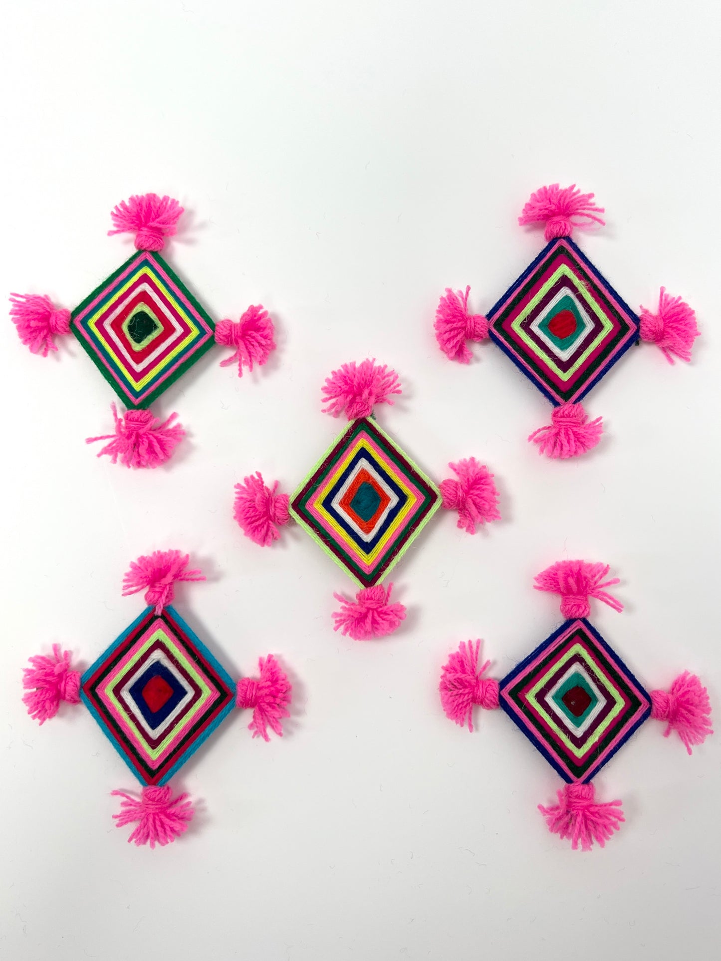 Silam Sakhma Brooch – Traditional Nepali Threadwork