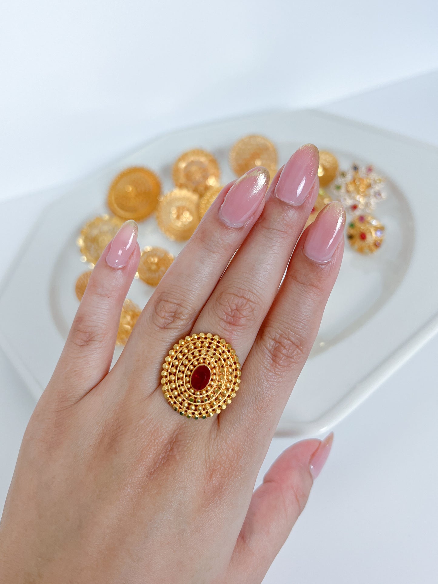 Adjustable Ring Gold Plated