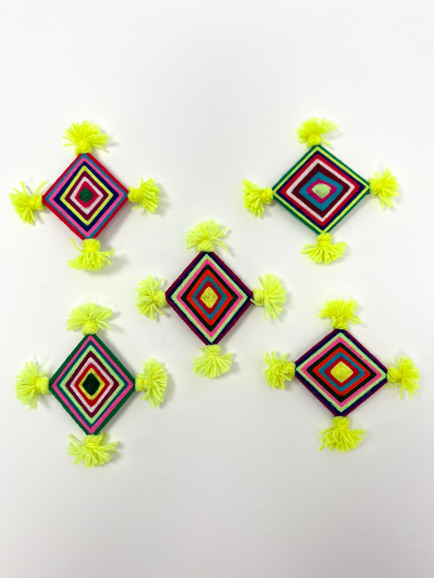 Silam Sakhma Brooch – Traditional Nepali Threadwork