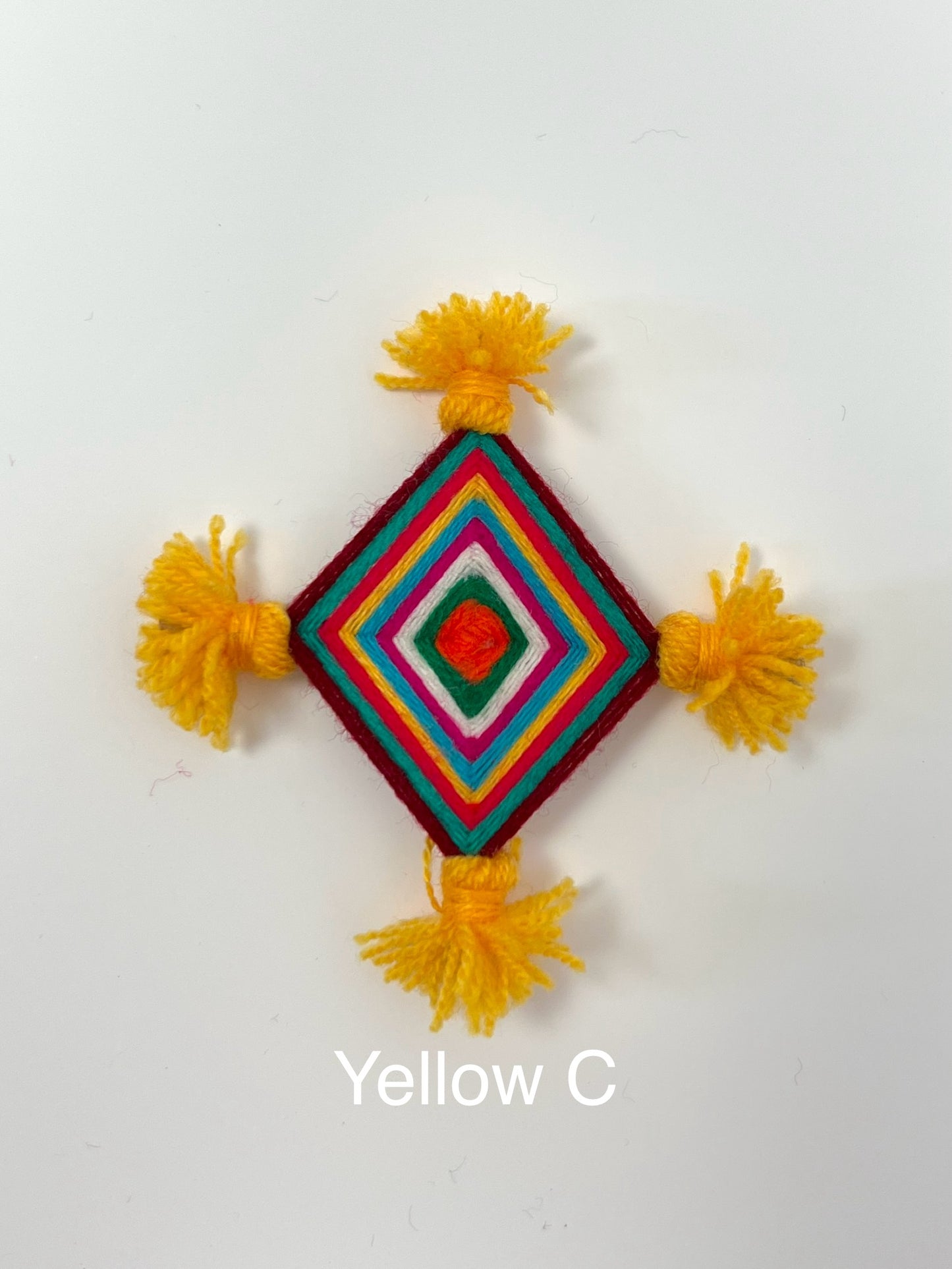 Silam Sakhma Brooch – Traditional Nepali Threadwork