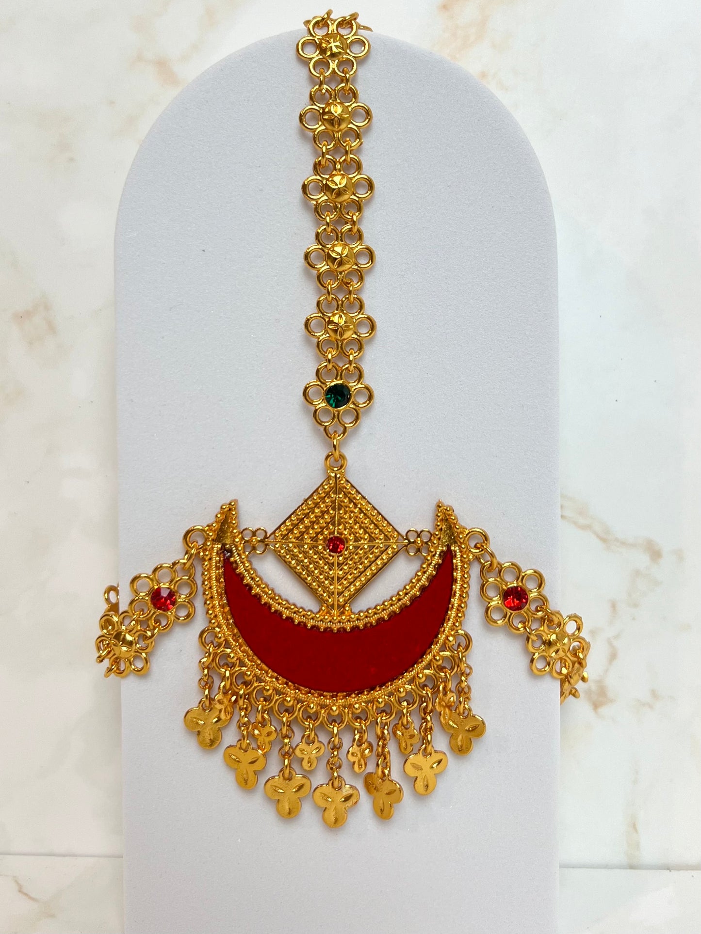 Silam Sakhma Sirbandi Gold Plated
