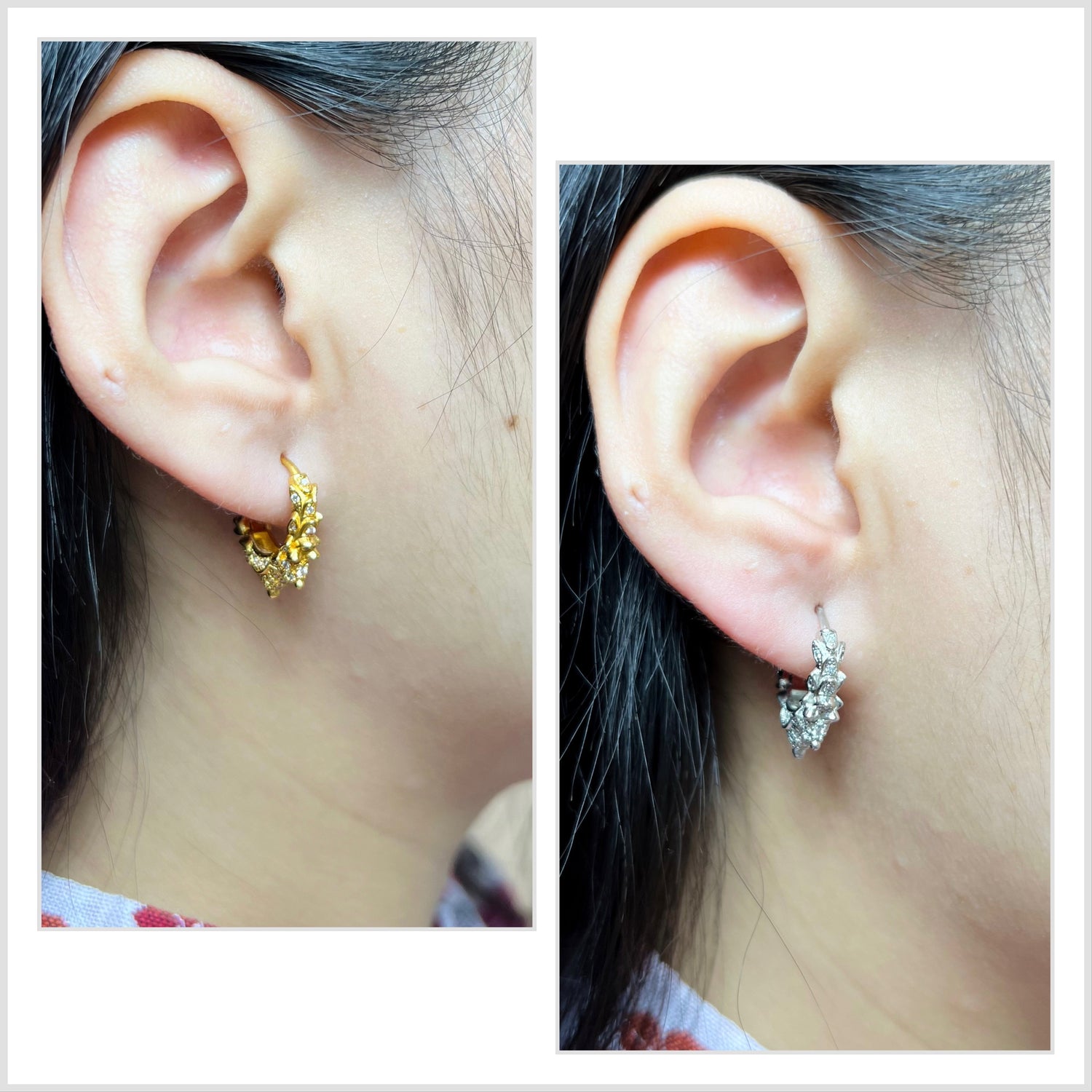 Hoop earrings