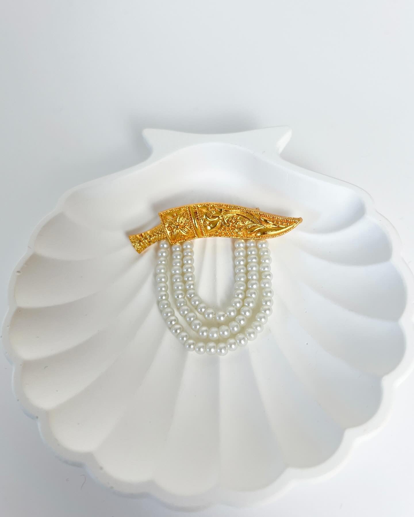 Gold Plated brooch