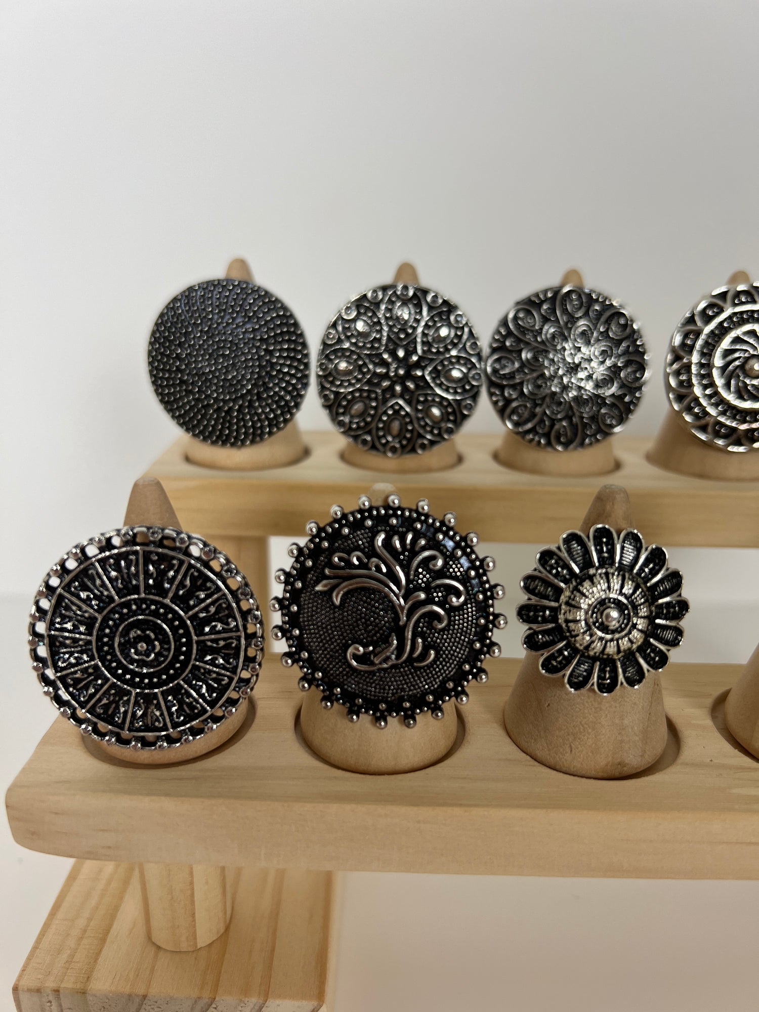 Oxidised jewellery