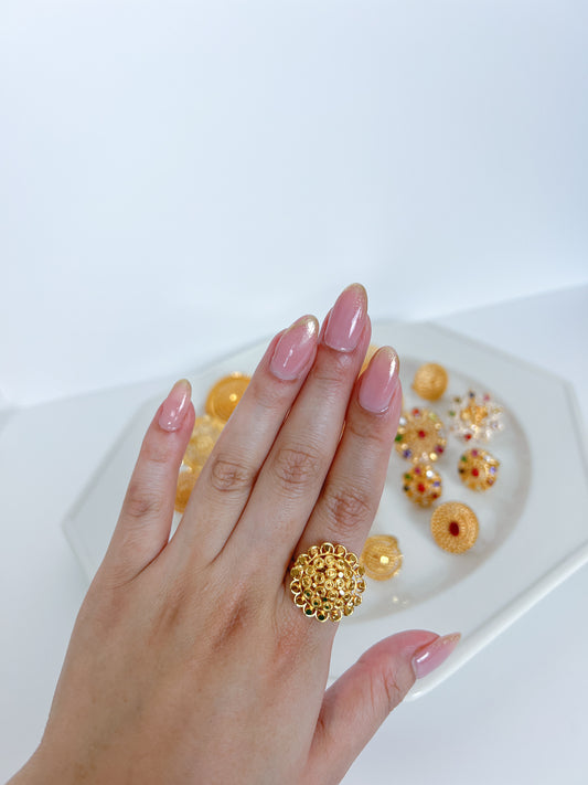 Adjustable Ring Gold Plated