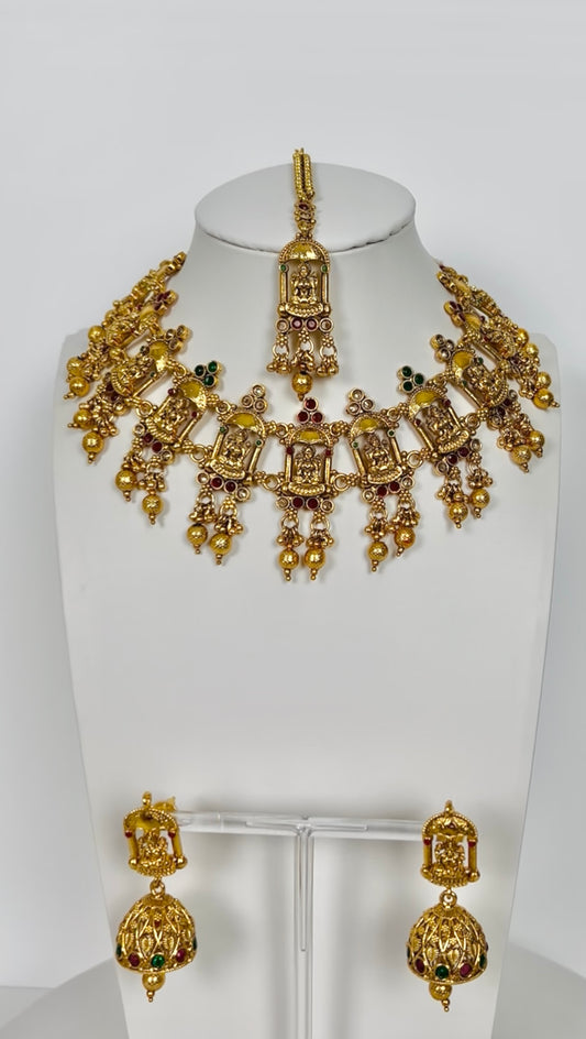 Temple Jewellery Set