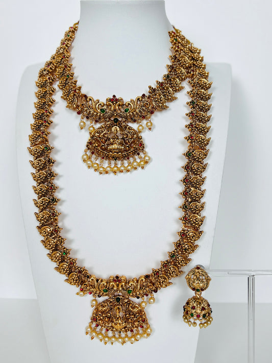 Temple Jewellery Set