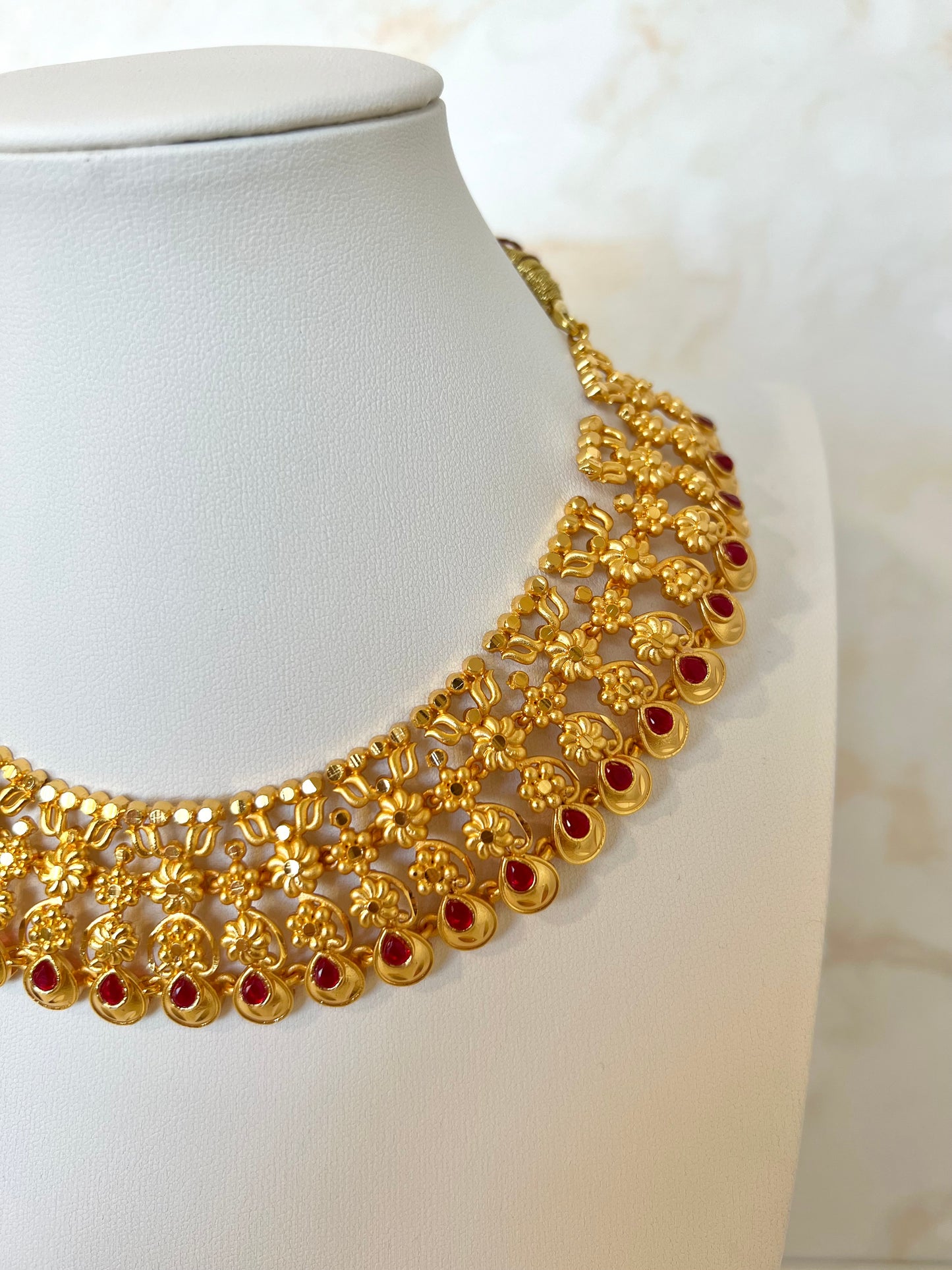 Mini Haar Gold Plated Necklace