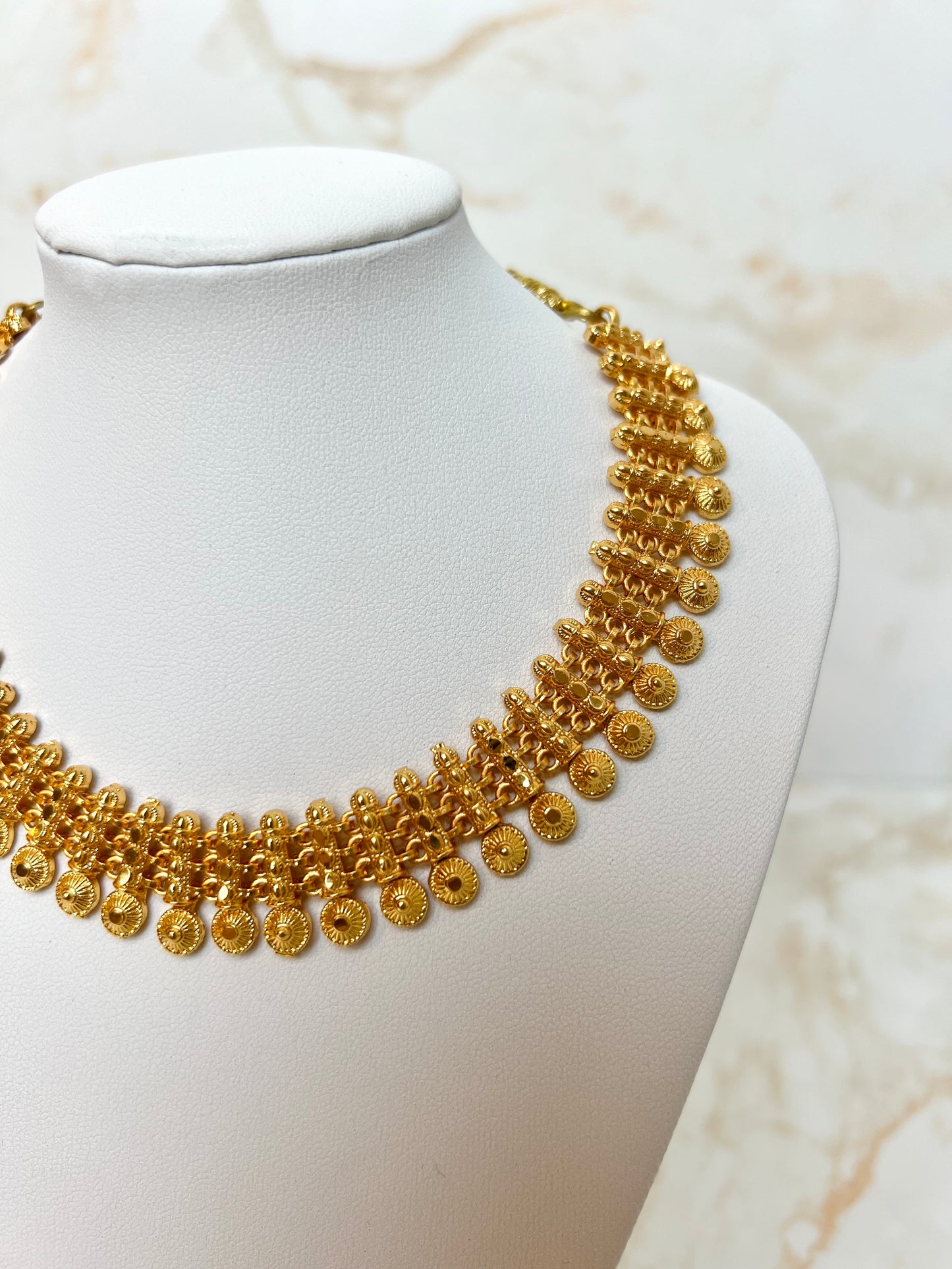 Mini Haar Gold Plated Necklace