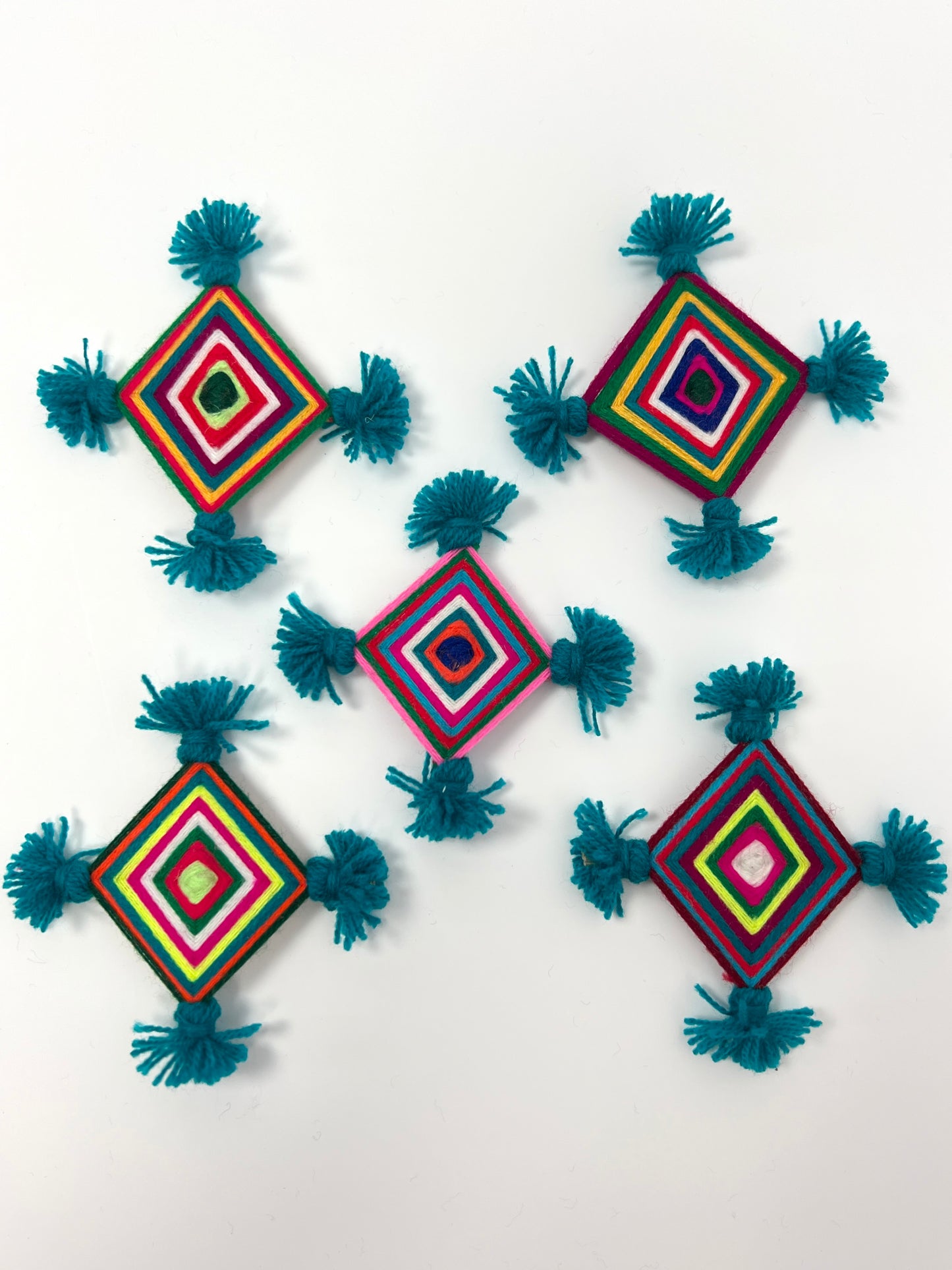 Silam Sakhma Brooch – Traditional Nepali Threadwork