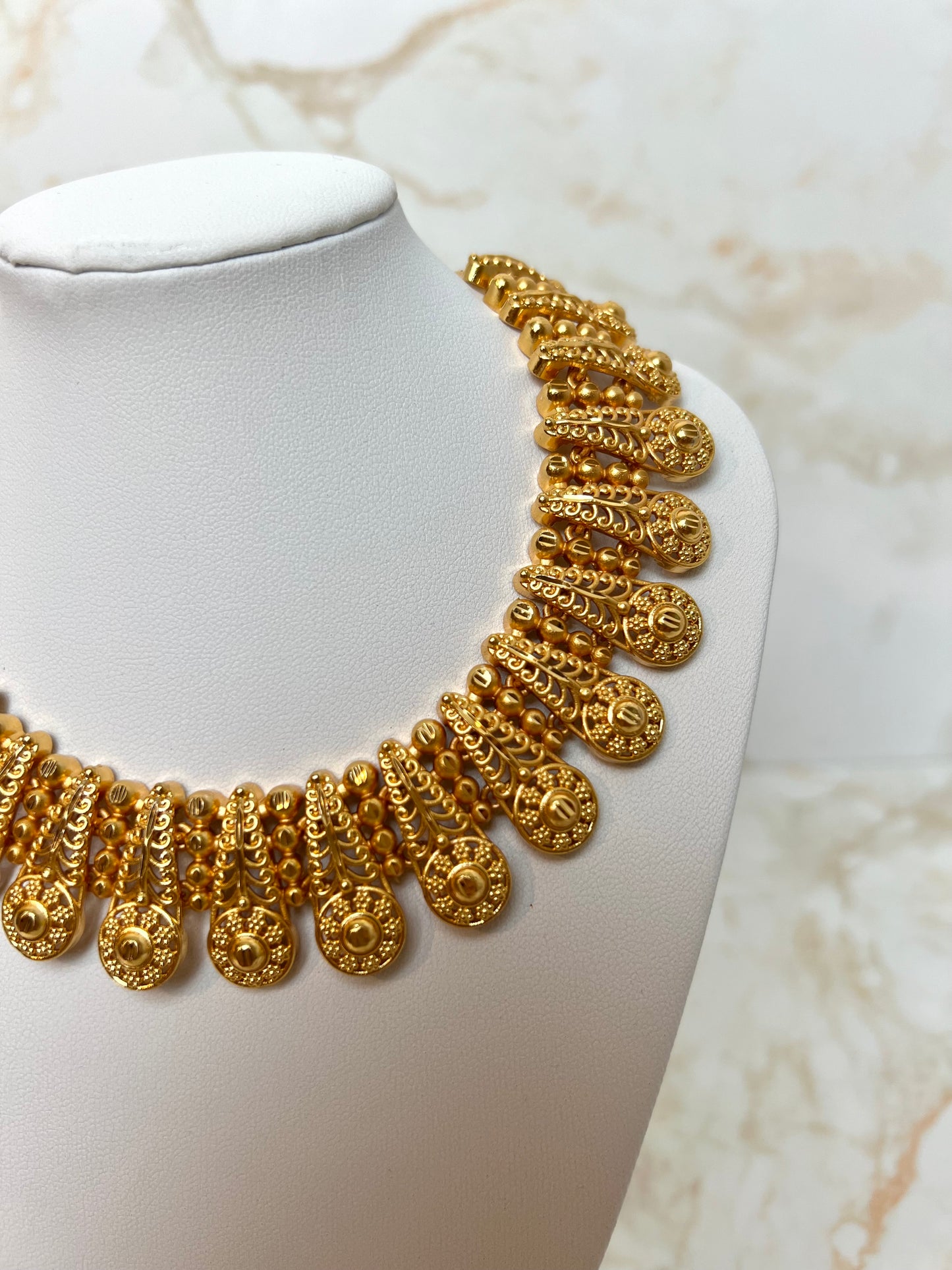 Mini Haar Gold Plated Necklace