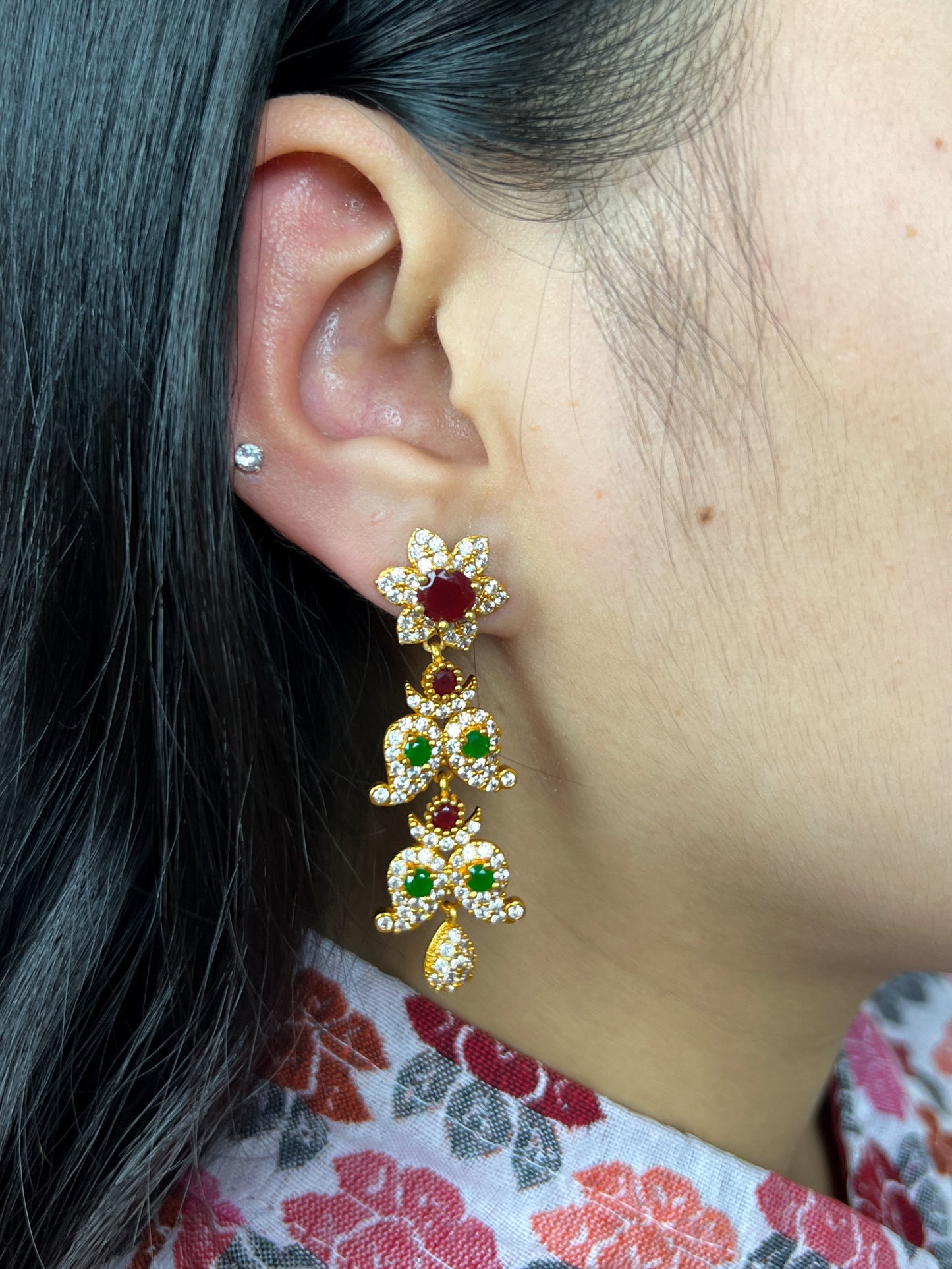 AD Two Steps Yarling Earrings (large)