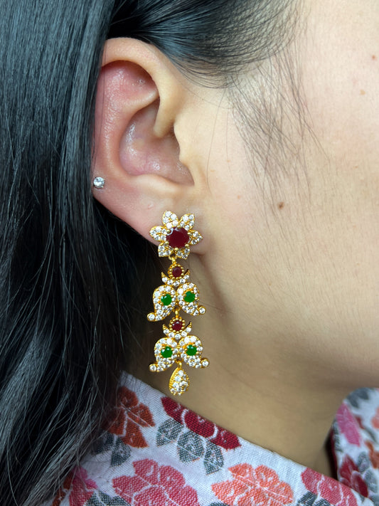 AD Two Steps Yarling Earrings (large)
