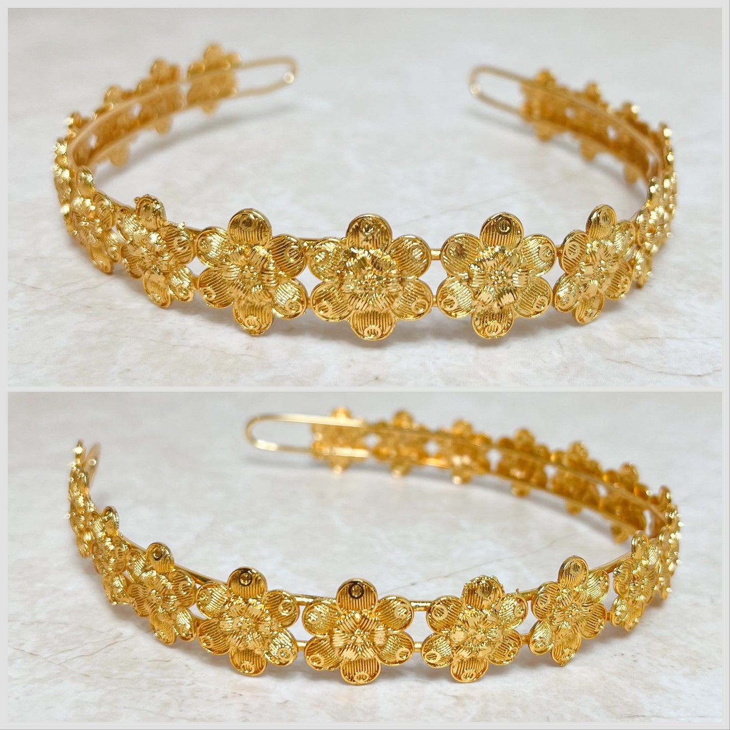 Tiara Gold Plated Headband
