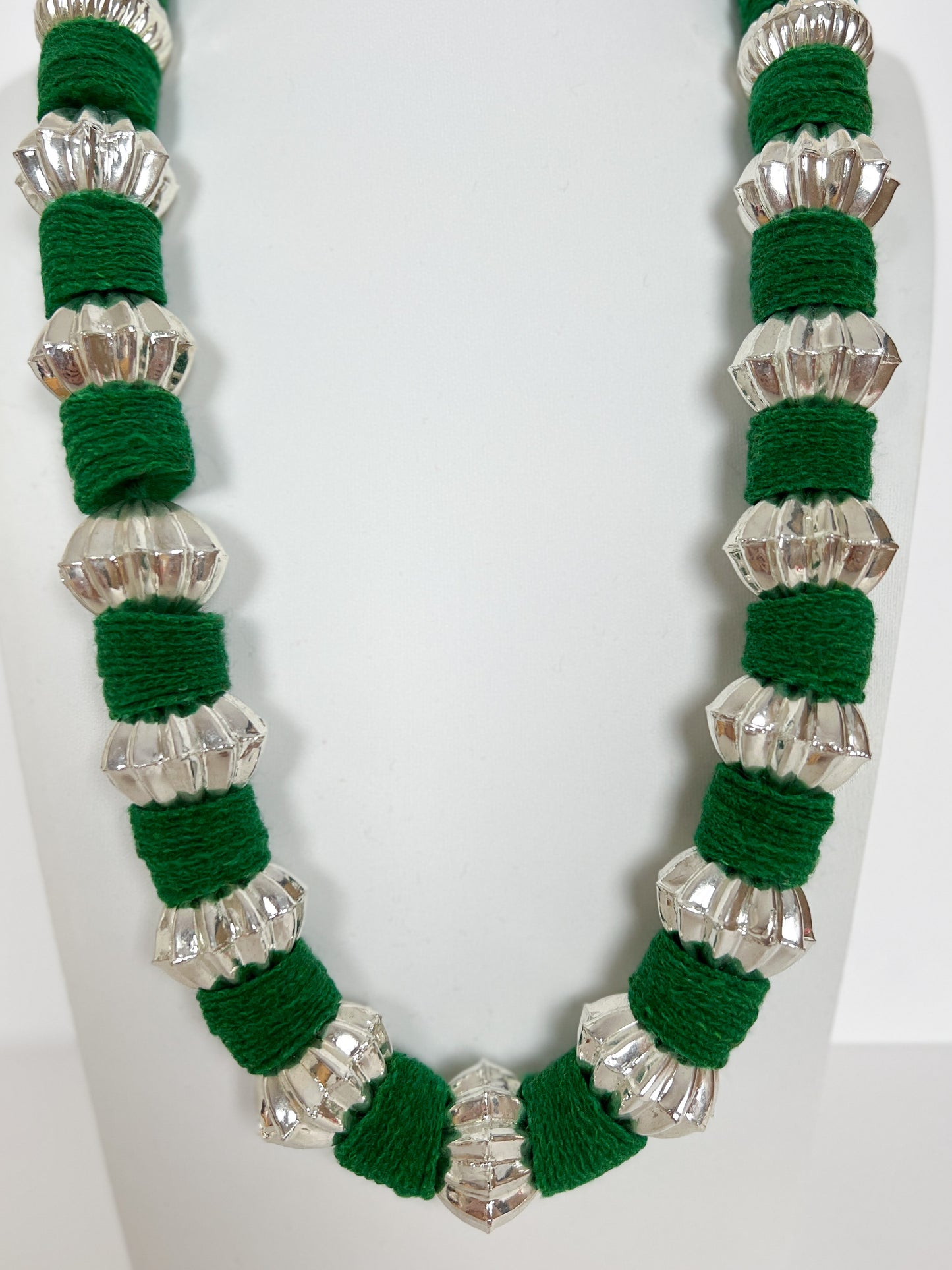Kantha Mala Silver Plated
