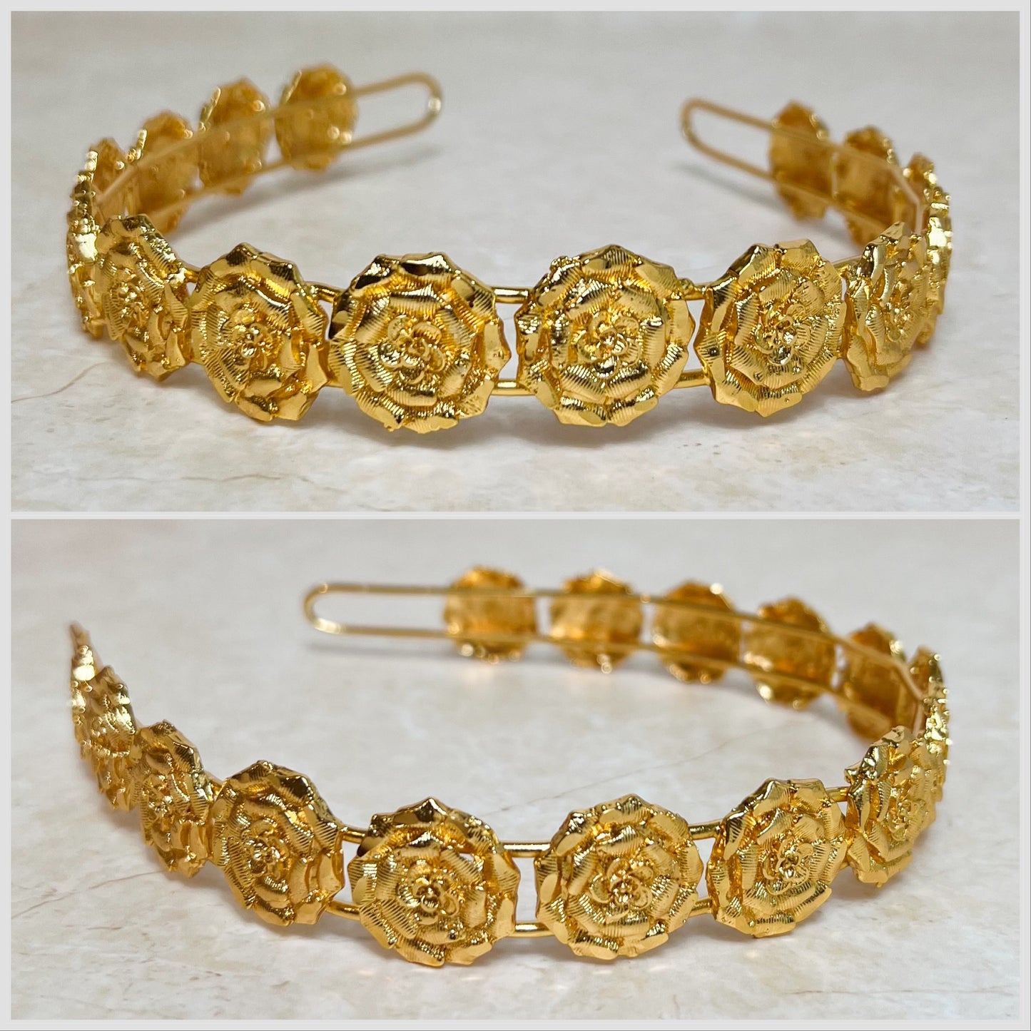 Tiara Gold Plated Headband