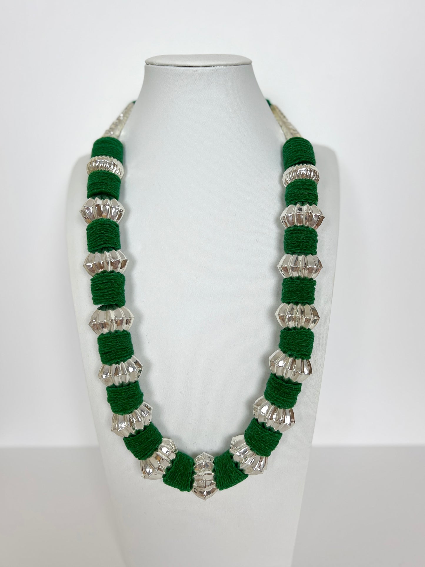 Kantha Mala Silver Plated