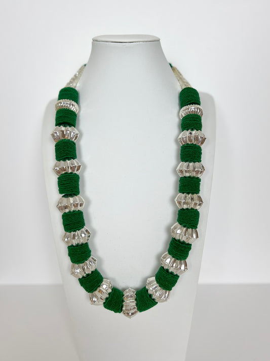 Kantha Mala Silver Plated