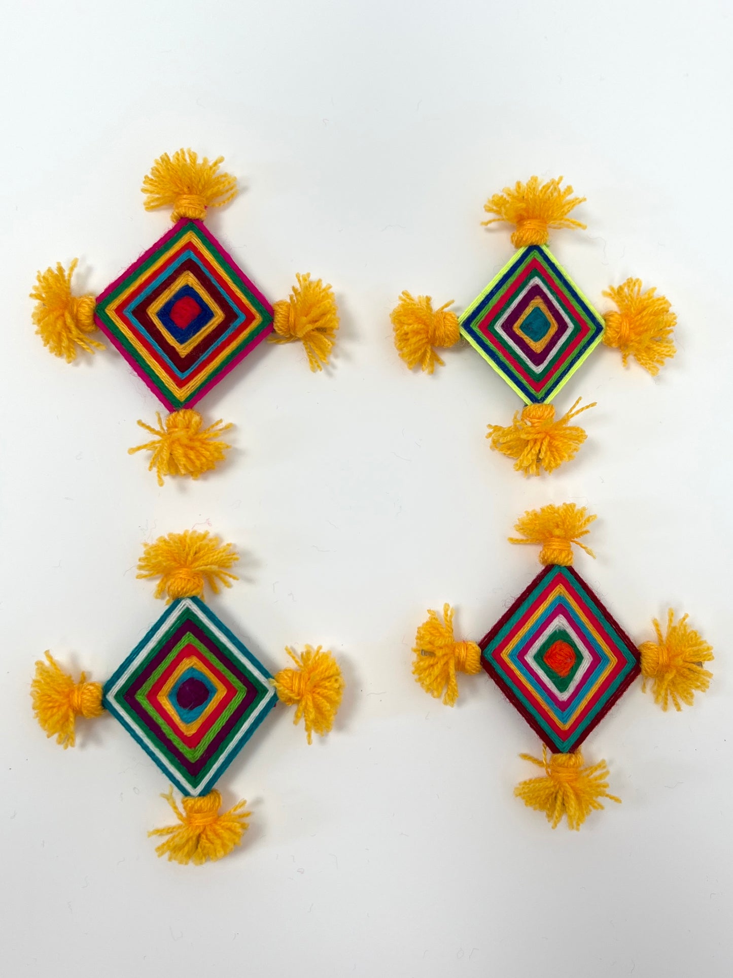 Silam Sakhma Brooch – Traditional Nepali Threadwork