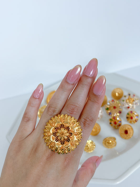Adjustable Ring Gold Plated