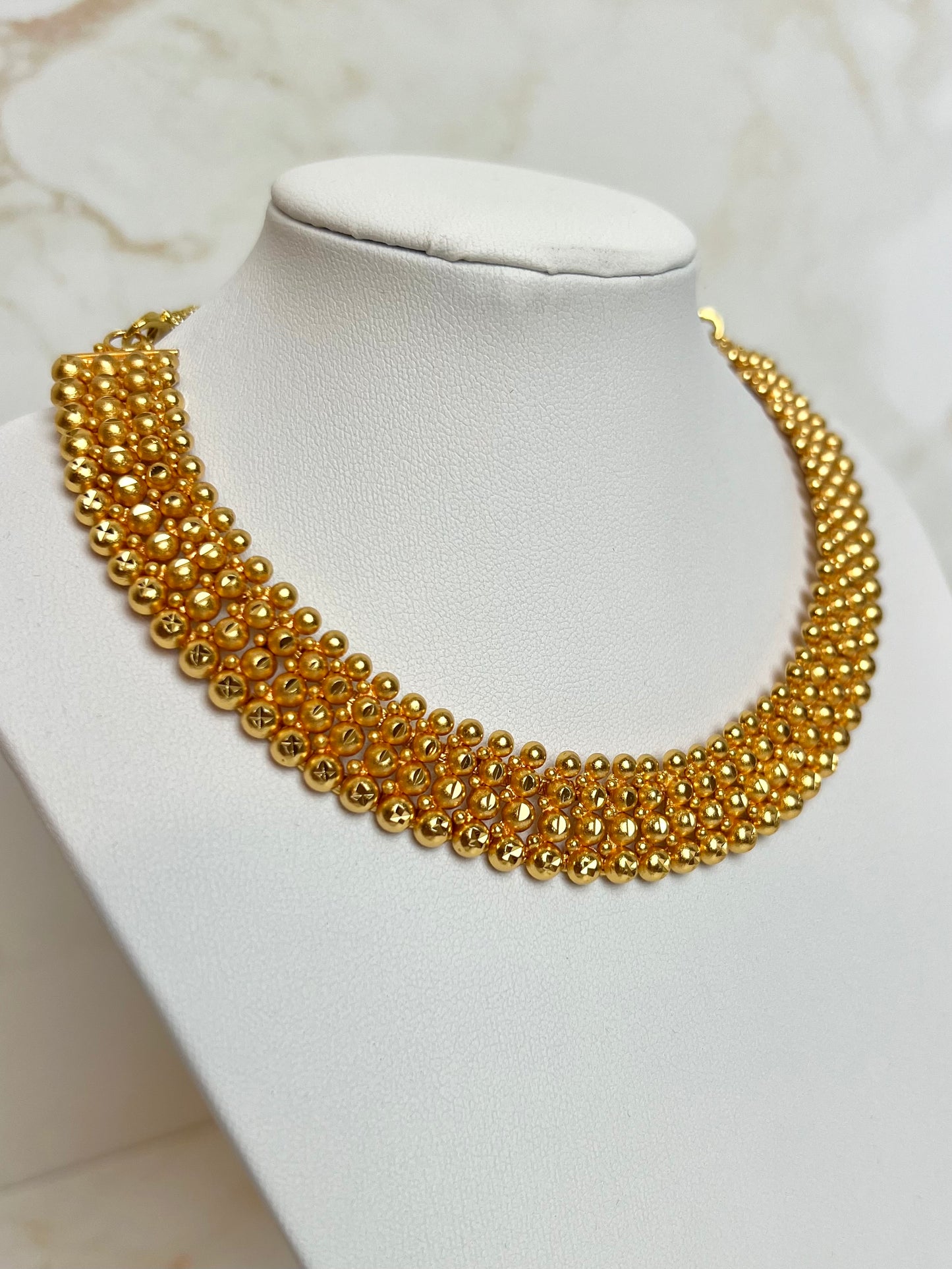 Mini Haar Gold Plated Necklace