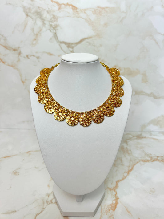 Mini Haar Gold Plated Necklace