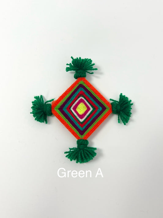 Silam Sakhma Brooch – Traditional Nepali Threadwork