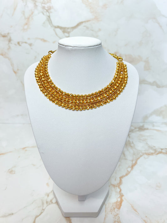 Mini Haar Gold Plated Necklace