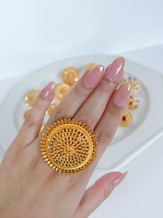 Adjustable Ring Gold Plated