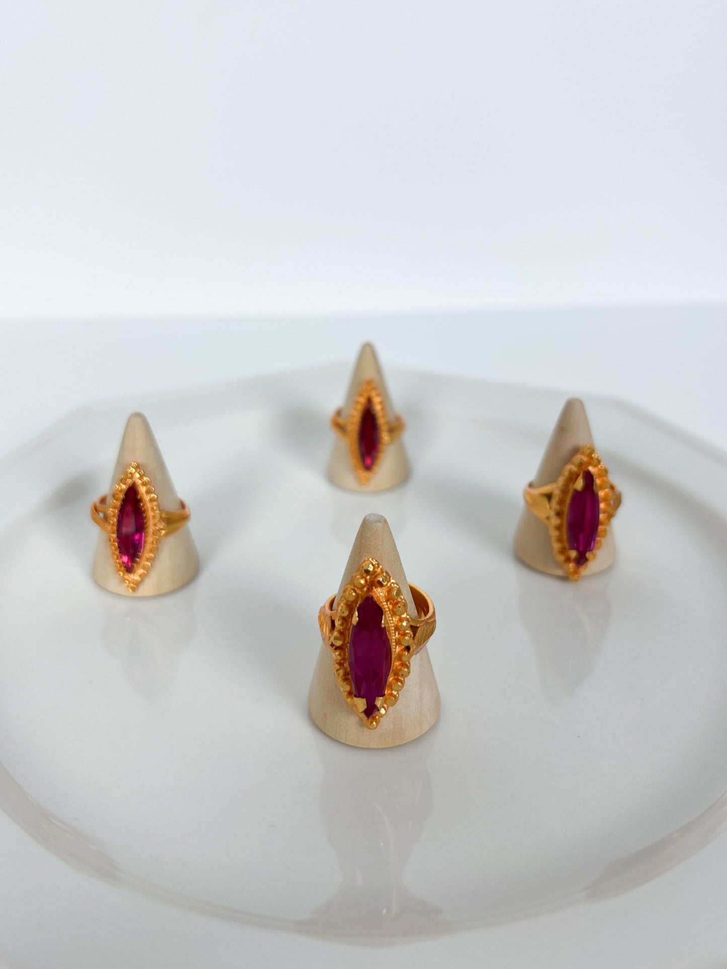 Kakribiya Ring Adjustable Gold Plated