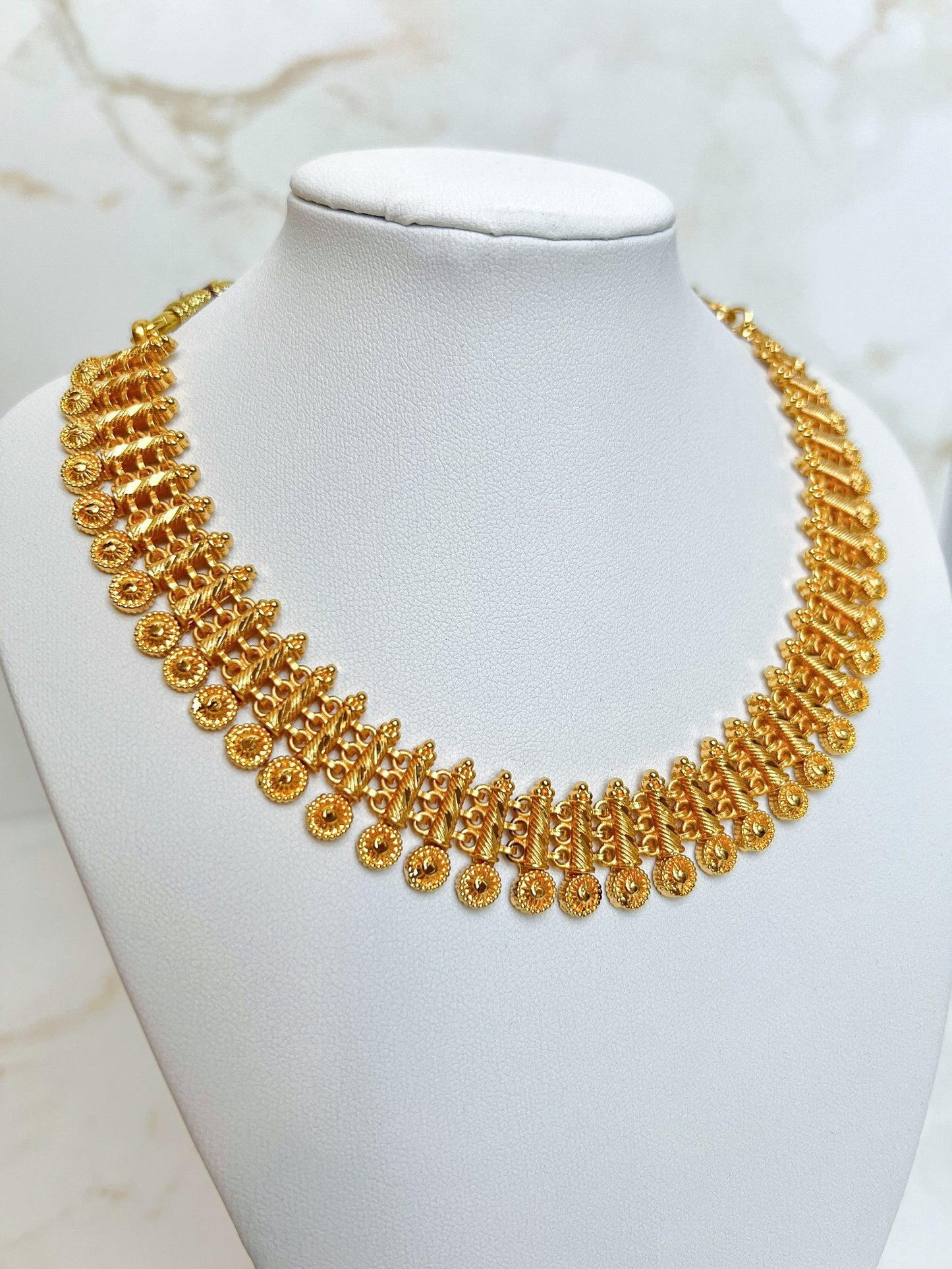 Mini Haar Gold Plated Necklace
