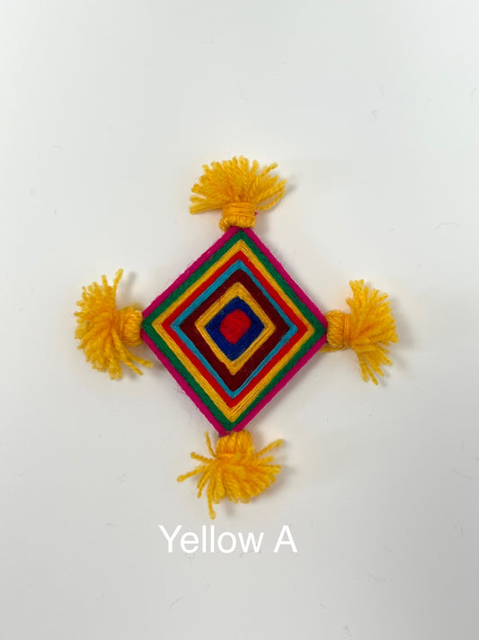 Silam Sakhma Brooch – Traditional Nepali Threadwork