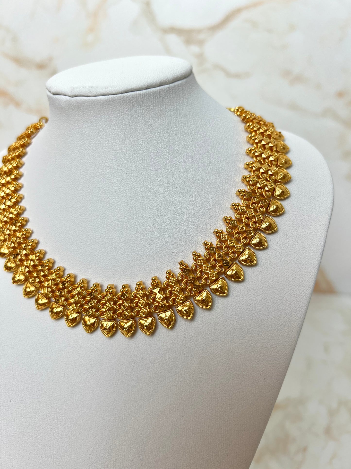 Mini Haar Gold Plated Necklace