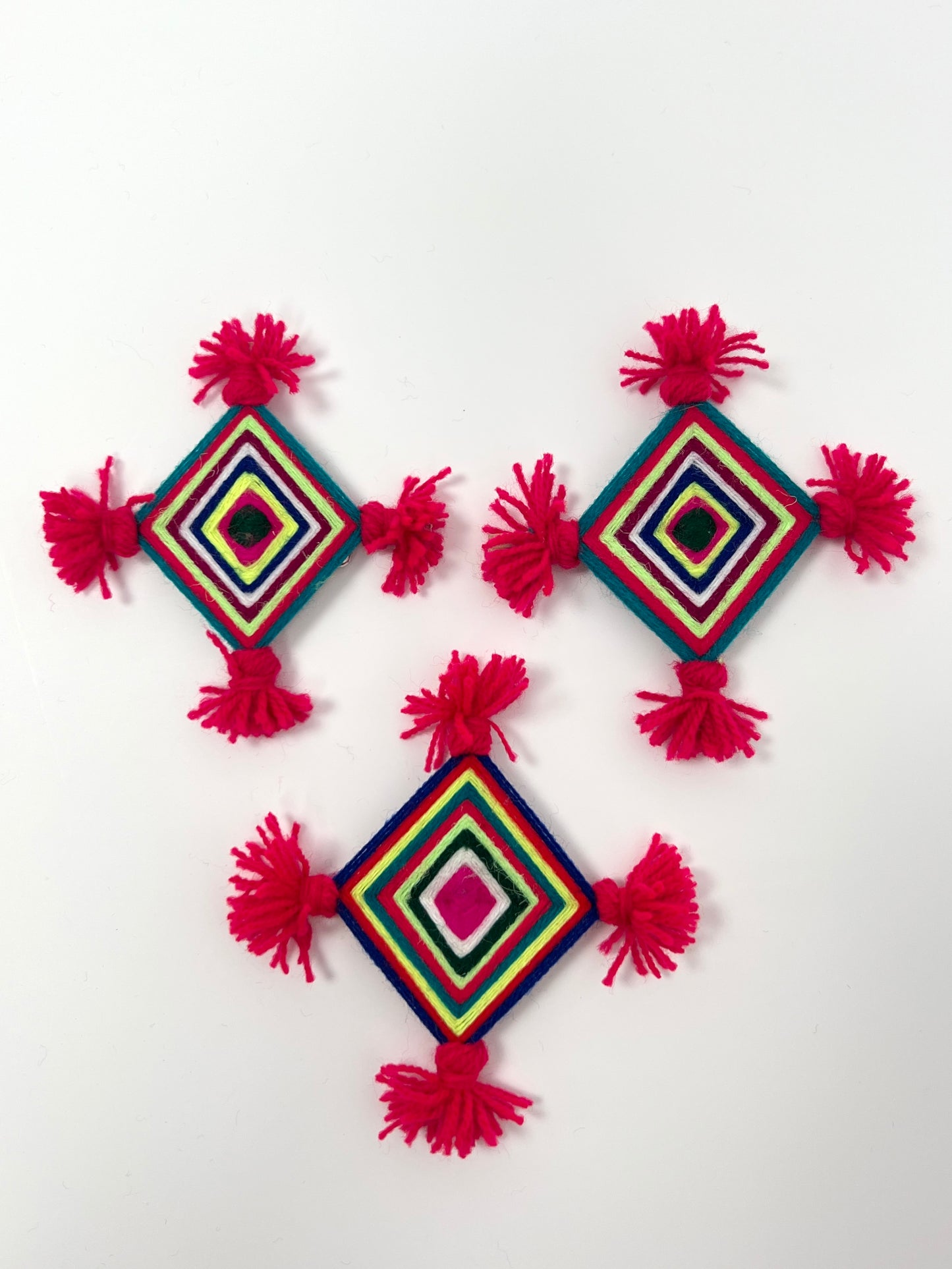 Silam Sakhma Brooch – Traditional Nepali Threadwork