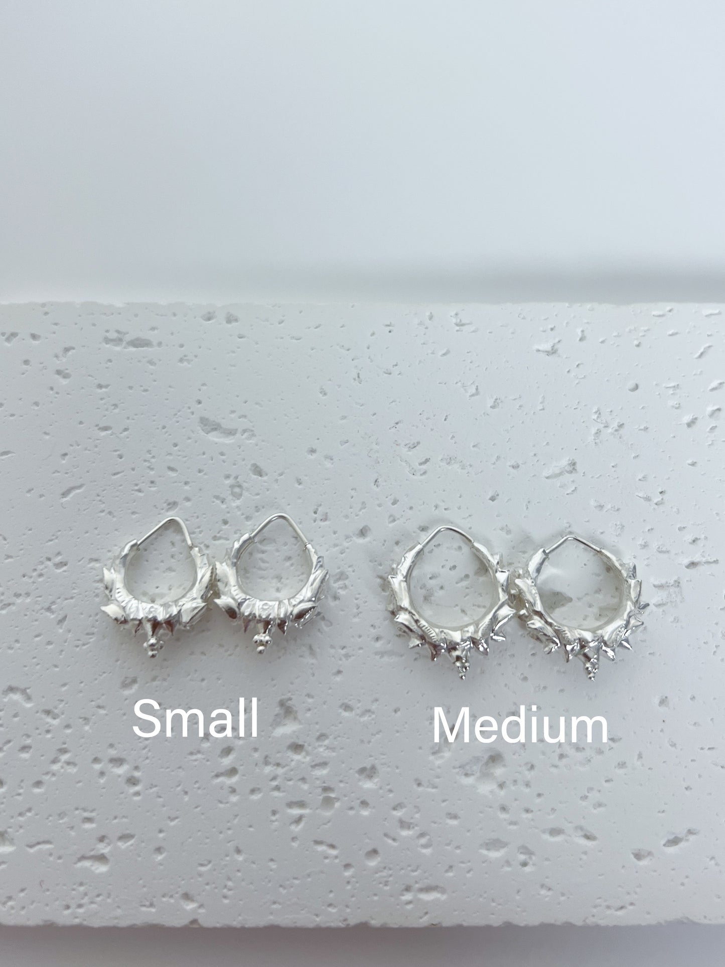 Small Marwari – Pure Silver Nepali Traditional Earrings