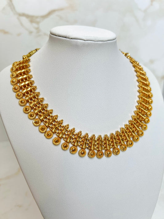 Mini Haar Gold Plated Necklace