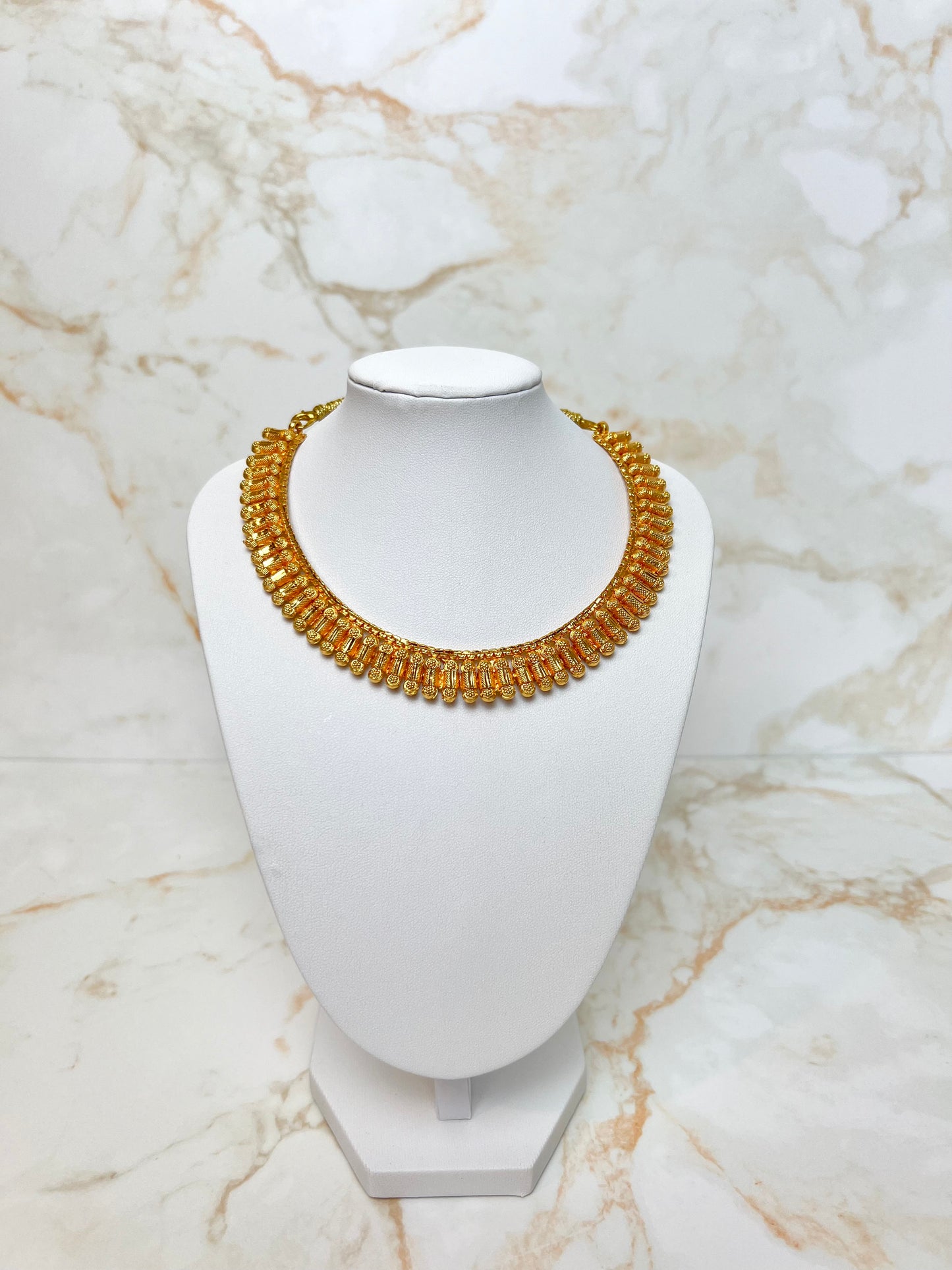 Mini Haar Gold Plated Necklace