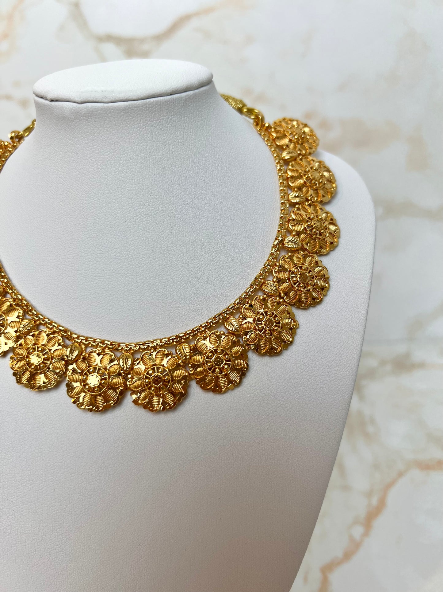 Mini Haar Gold Plated Necklace
