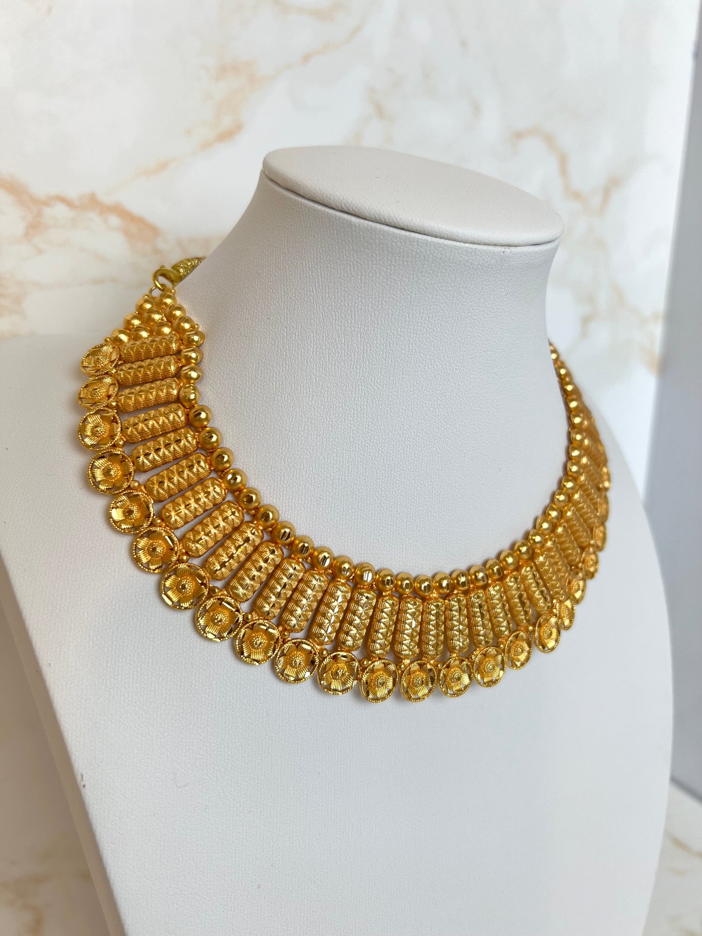 Mini Haar Gold Plated Necklace