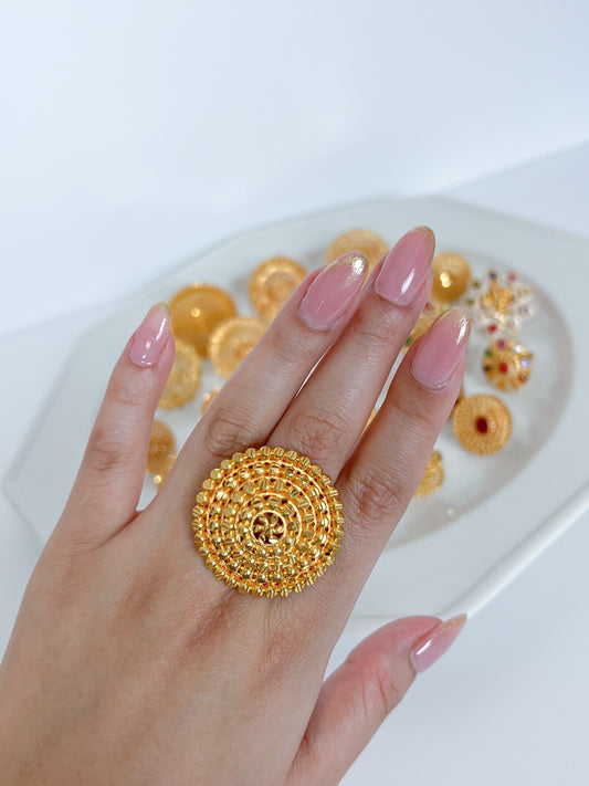 Adjustable Ring Gold Plated