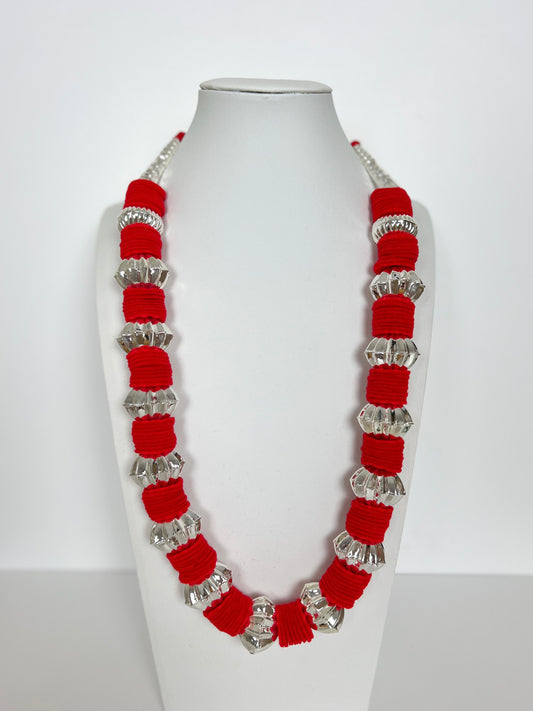 Kantha Mala Silver Plated
