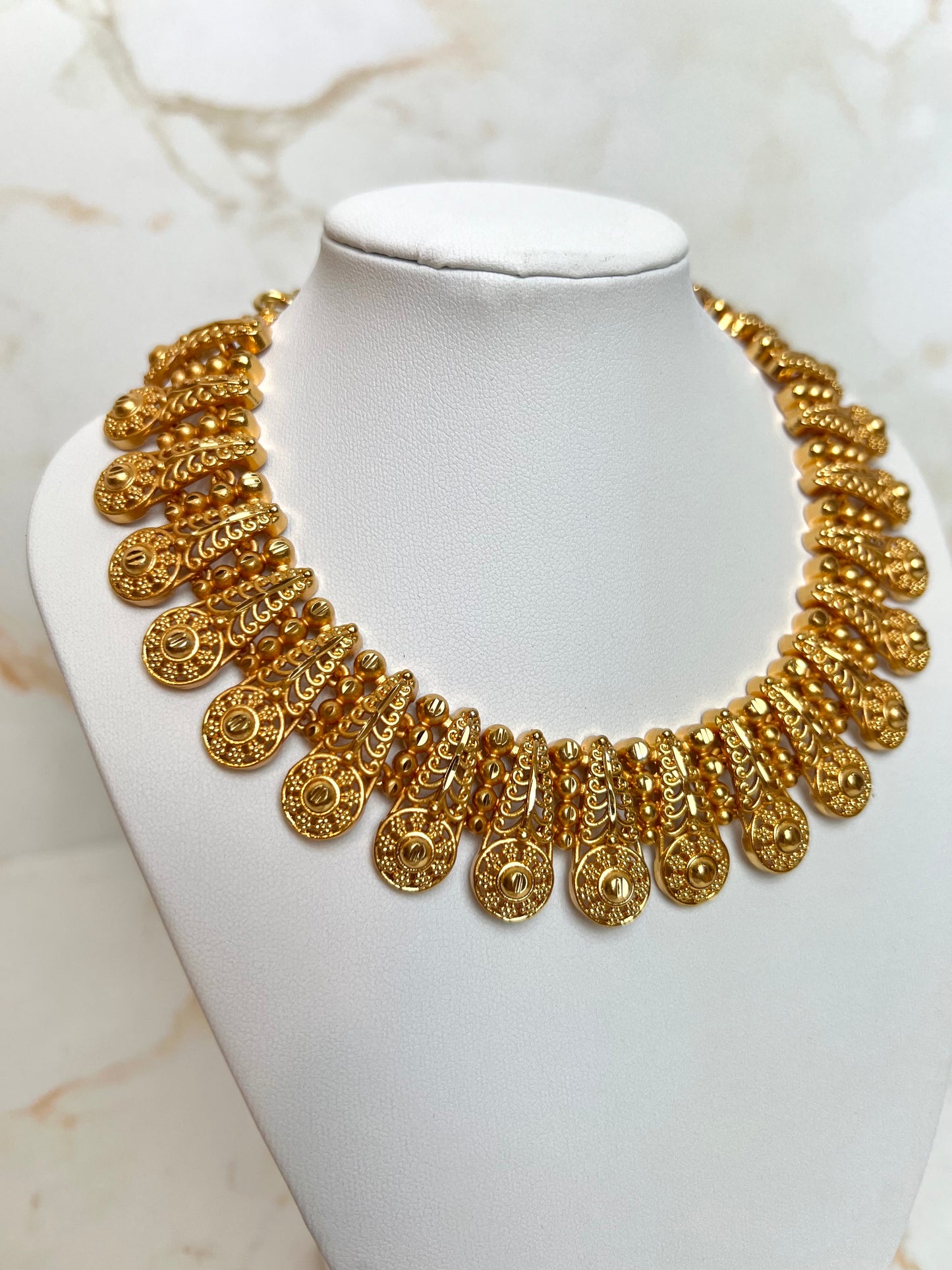Mini Haar Gold Plated Necklace