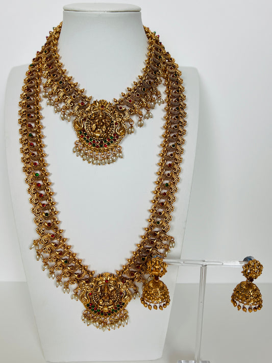 Temple Jewellery Set