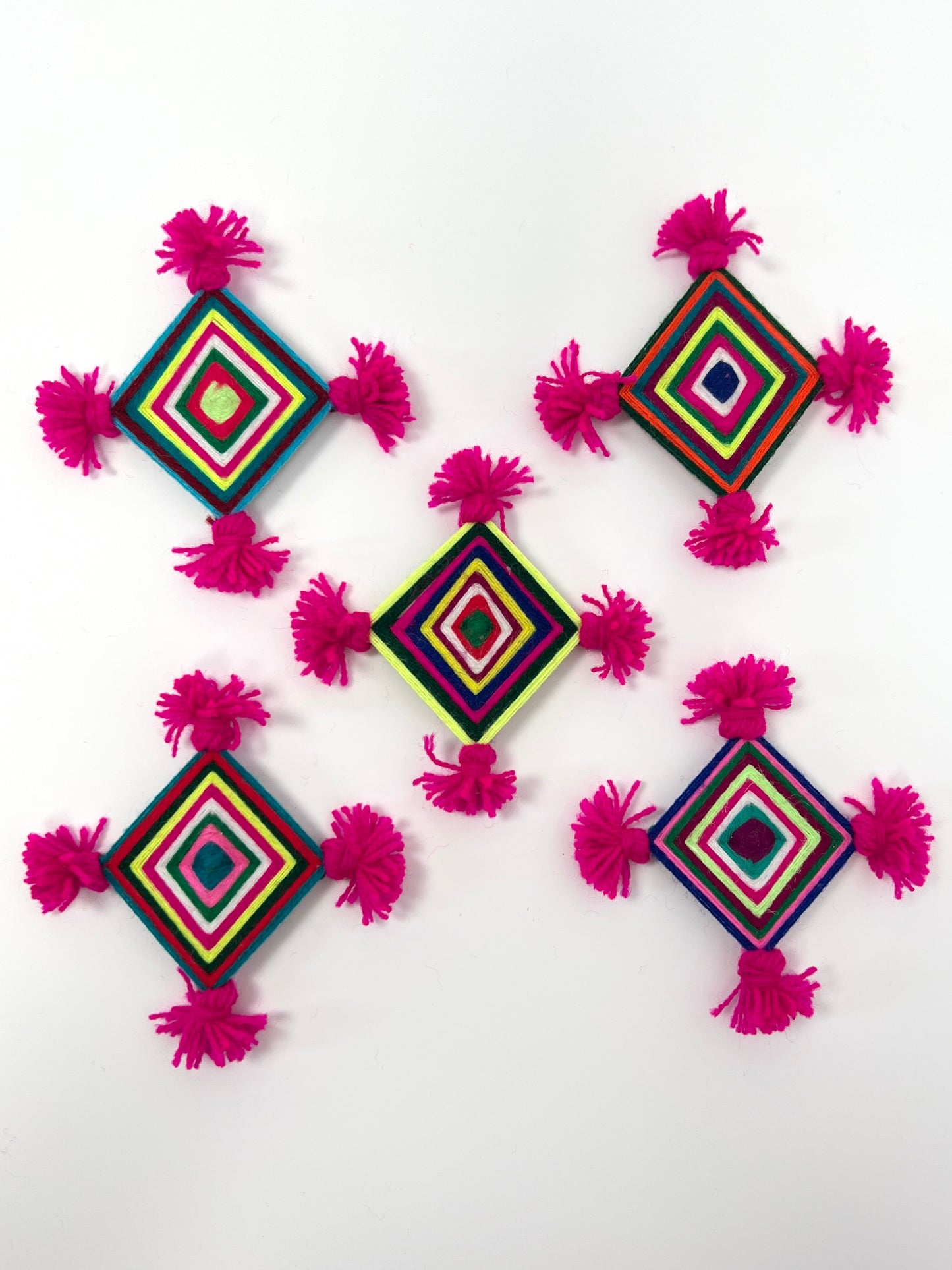 Silam Sakhma Brooch – Traditional Nepali Threadwork