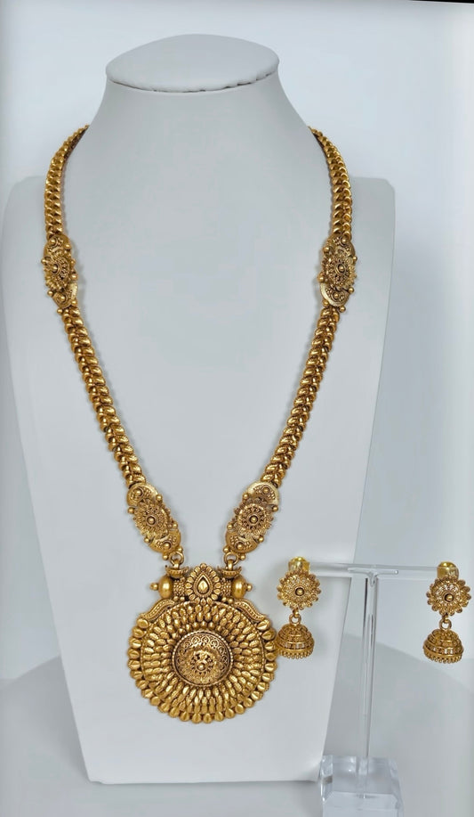 Temple Jewellery Set