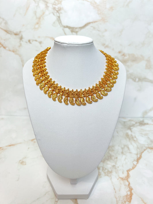 Mini Haar Gold Plated Necklace