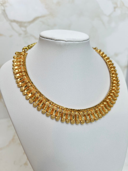 Mini Haar Gold Plated Necklace